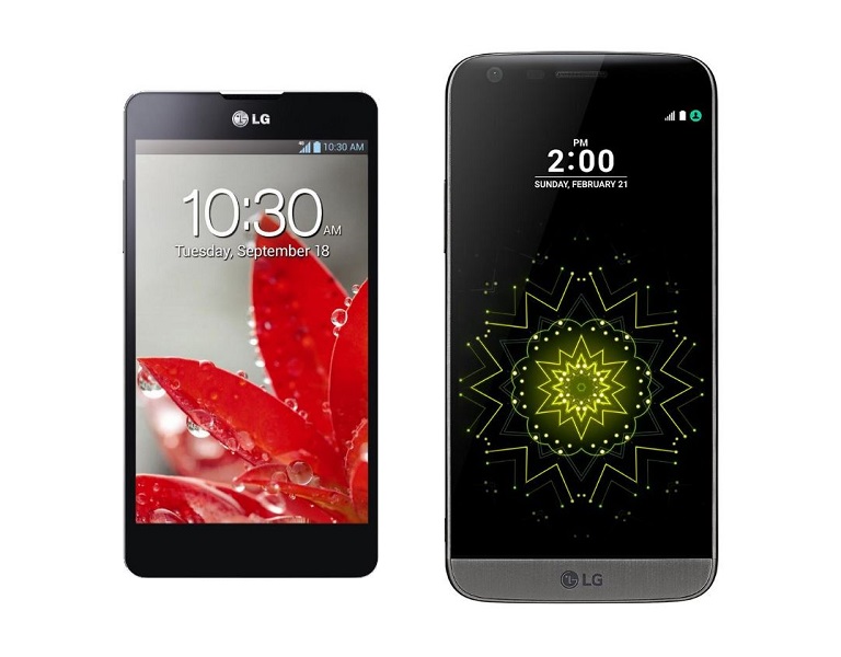Lg Optimus G Vs G5 • Flagship Smartphones: Then And Now (2016)