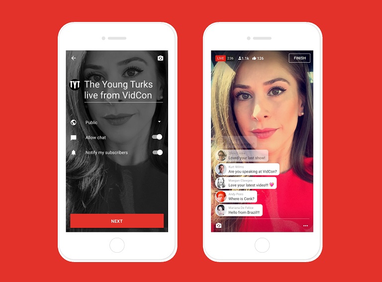 Youtube Live Mobile • Youtube Live Streaming Feature Comes To Mobile