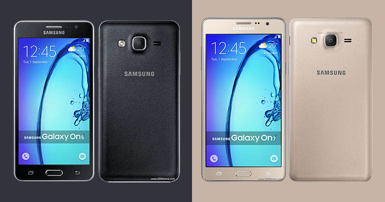 galaxy on5 on7