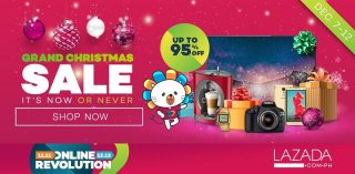 Lazada Grand Christmas Flash Sale Deals: December 11