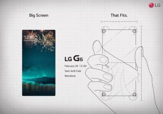 LG teases LG G6's big screen in official invite
