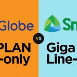 Theplan Vs Gigaplan Lineonly • Globe Theplan Vs Smart Giga Plan (Line-Only)