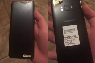 Samsung Galaxy S8 spotted naked on video