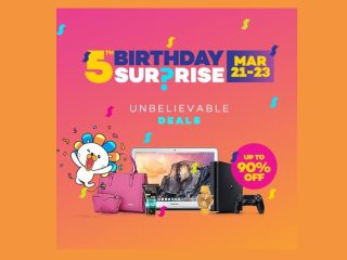 Lazada Birthday Flash Sale Guide – March 22, 2017