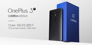 OnePlus 3T Colette Edition announced w/ all-black color