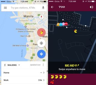 Google outs Ms. Pac-Man game in Google Maps for April Fools' Day