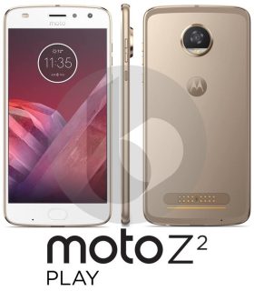 Moto Z2 Play press render shows a similar design as predecessor