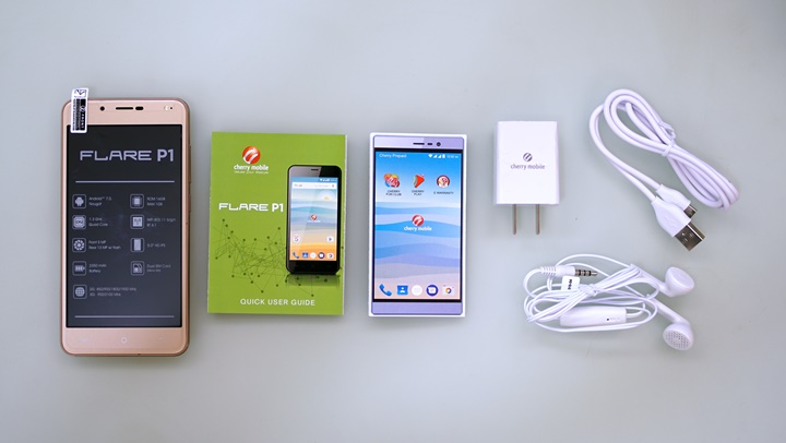 Cherry Mobile Flare P1 Review 02 • Cherry Mobile Flare P1 Unboxing, First Impressions