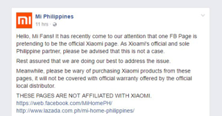 Grimalkin: The Mi Home PH page is fake