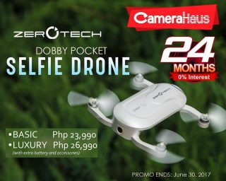 ZeroTech Dobby Pocket Drone now available at CameraHaus