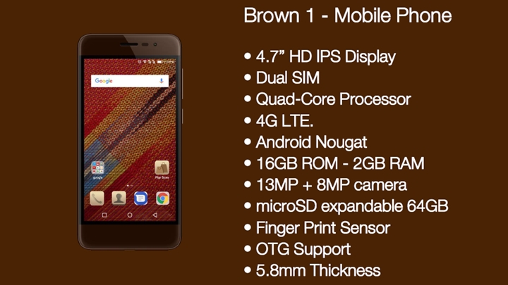 • Brown 1 Specs • Brown And Proud -- A New Local Tech Brand With An Mlm Model