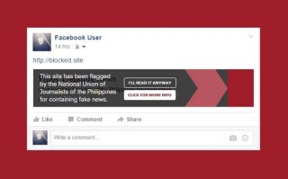 Filipino journalists launch FakeBlok to fight fake news sites