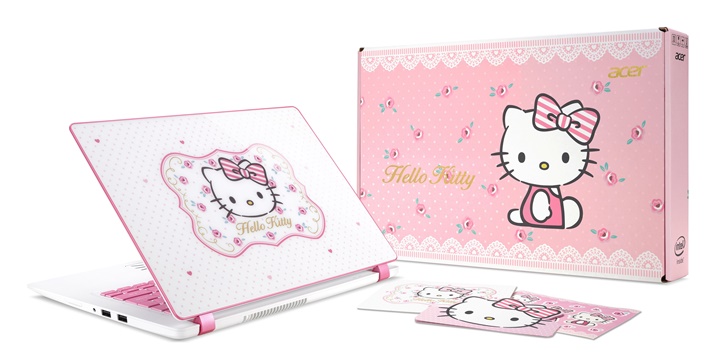 Hello Kitty Acer 02 • Acer Limited Edition Hello Kitty Notebook Now Available In Ph