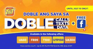 TNT promos get double allocations, Free FB