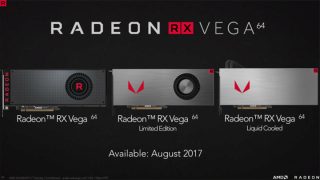 AMD unveils three Radeon RX Vega gaming cards