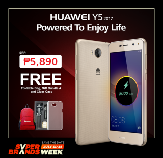 Huawei Y5 2017 to be available at Lazada starting tomorrow, July 11