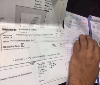 Uber pays its P190 million fine to LTFRB