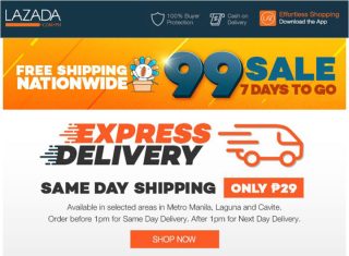 Lazada's Express Delivery is finally here!