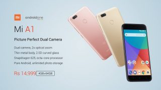 Xiaomi Mi A1 Android One smartphone now official