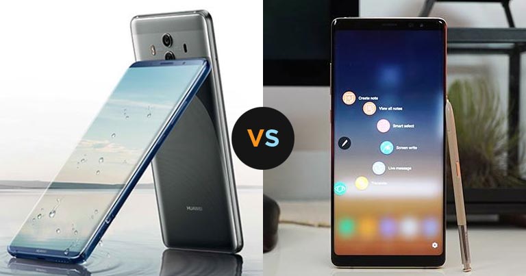 Mate 10 Pro Vs Note8 • Specs Comparison: Huawei Mate 10 Pro Vs Samsung Galaxy Note8