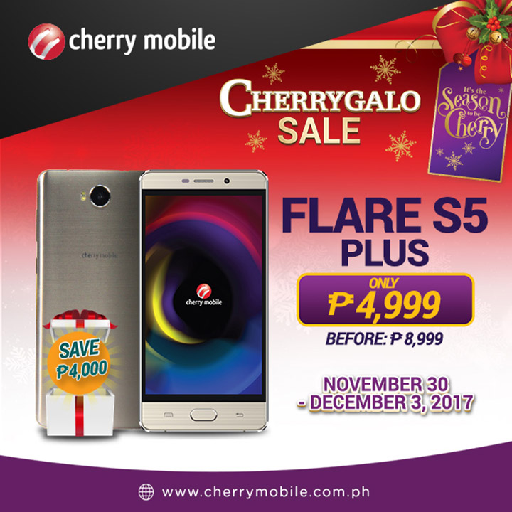 Cherrygalo Sale Cm Flare S5 Price • Cherry Mobile Payday Sale: Flare S5 Plus To Get A Markdown