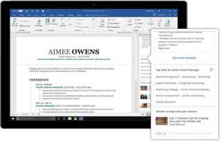 LinkedIn and Microsoft Word roll out 'Resume Assistant' to help job-seekers find their dream job