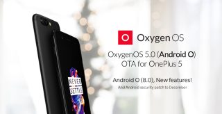 OnePlus 5 Starts Receiving Android 8.0 Oreo Official Update