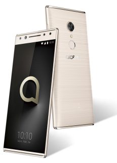 Here's the final design of the Alcatel 5 flagship