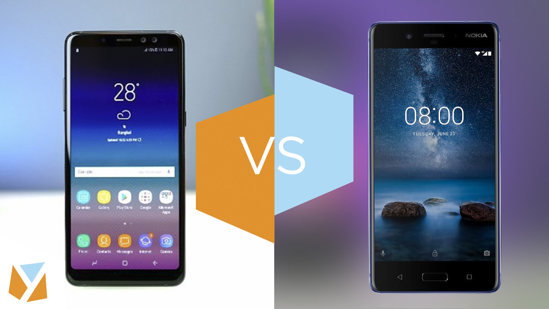 • Samsung A8 Vs Nokia 8 • Specs Comparison: Samsung Galaxy A8 (2018) Vs Nokia 8