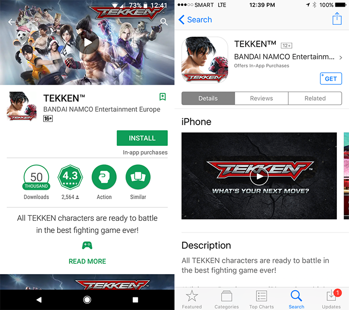 Tekken (Mobile), Wiki Tekken