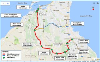 Cavite-Laguna Expressway (CALAx) first phase to be open for motorists by December 2018