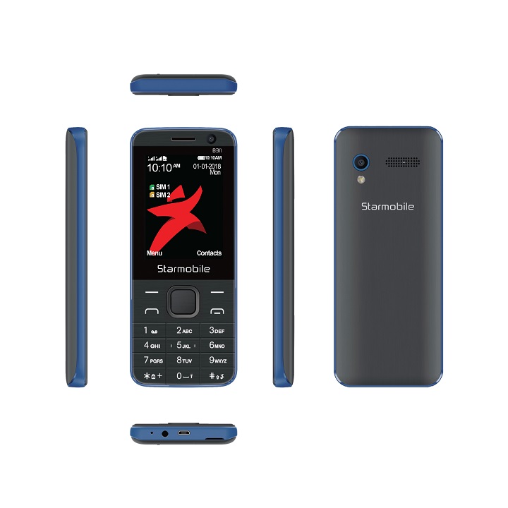 Uno B311 Id Black And Blue • Starmobile Outs Uno B310 And B311 Feature Phones