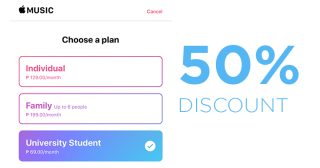 Apple Music for Students now available in PH, offers 50% discount