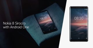 HMD Global unveils the Nokia 8 Sirocco with Android One