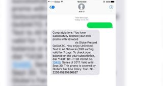 Globe GoSakto 120, 140: 2GB Data, Unli Text All-Net, Unli Calls to Globe, TM