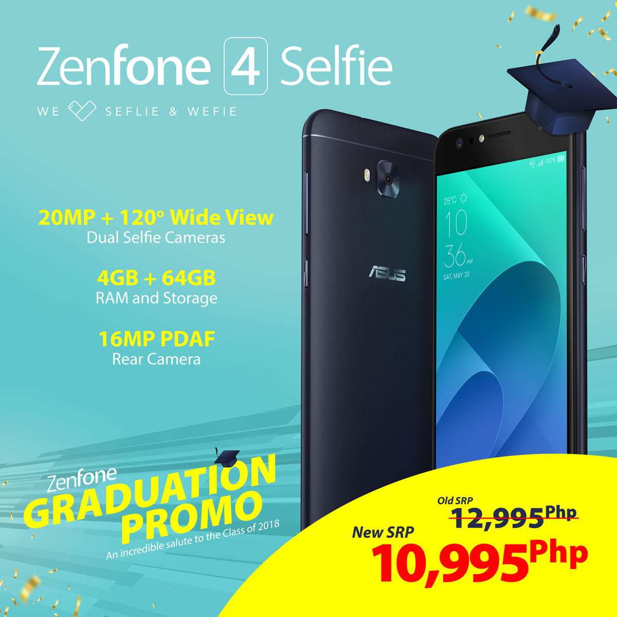 Zf4Selfie • Asus Launches Zenfone Graduation Promo