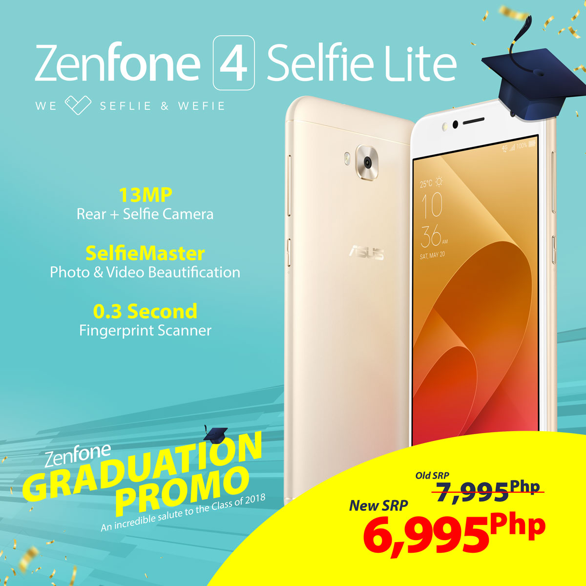 Zf4Selfielite • Asus Launches Zenfone Graduation Promo