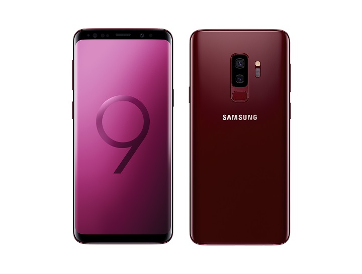 Galaxy S9 Plus Burgundy Red • Samsung Intros Galaxy S9 And S9+ Sunrise Gold And Burgundy Red Editions