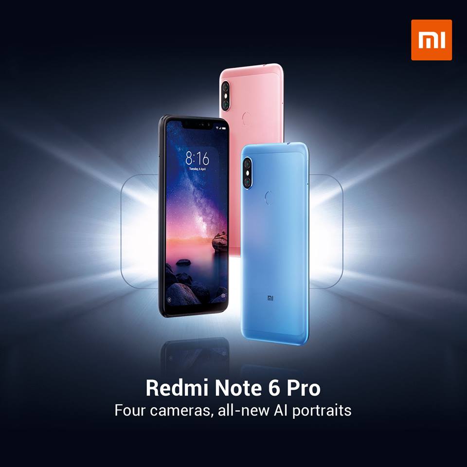 Xiaomi redmi note 6 pro price