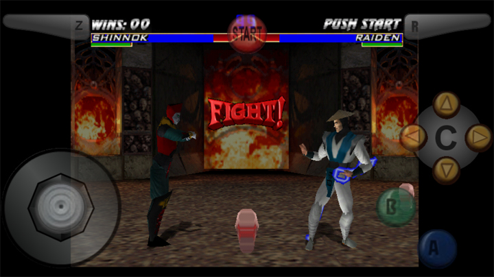 Mortal Kombat 4 (version 3.0) - MAME 0.139u1 (MAME4droid) rom