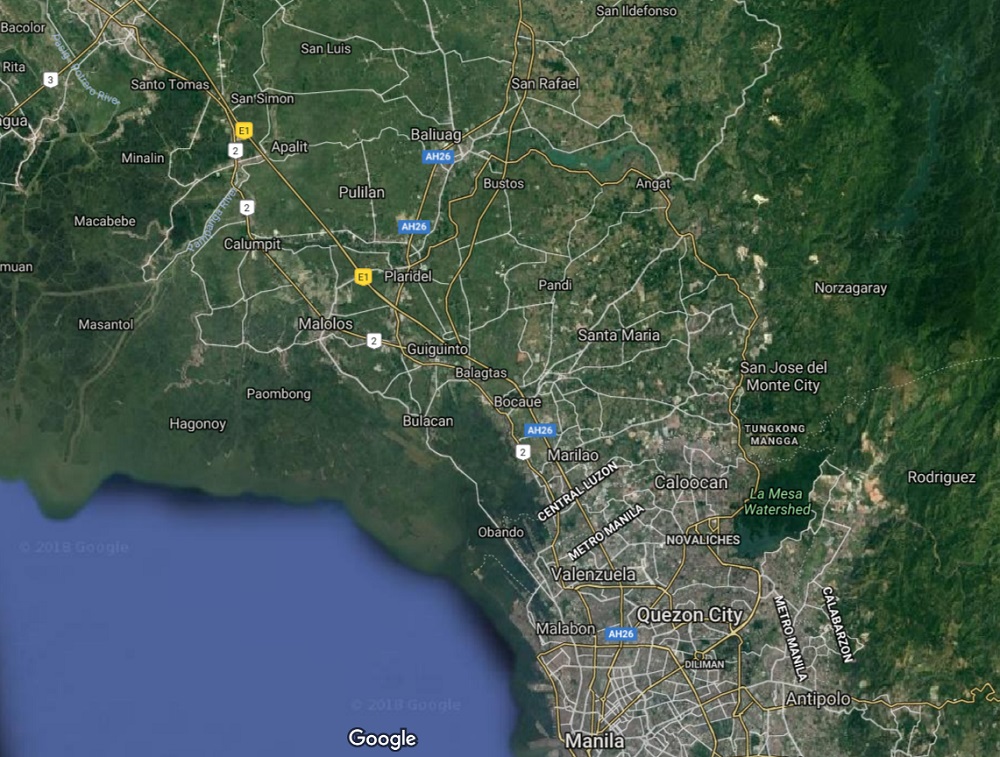 bulacan map • Bulacan Mega Airport to triple tourist arrivals in the Philippines