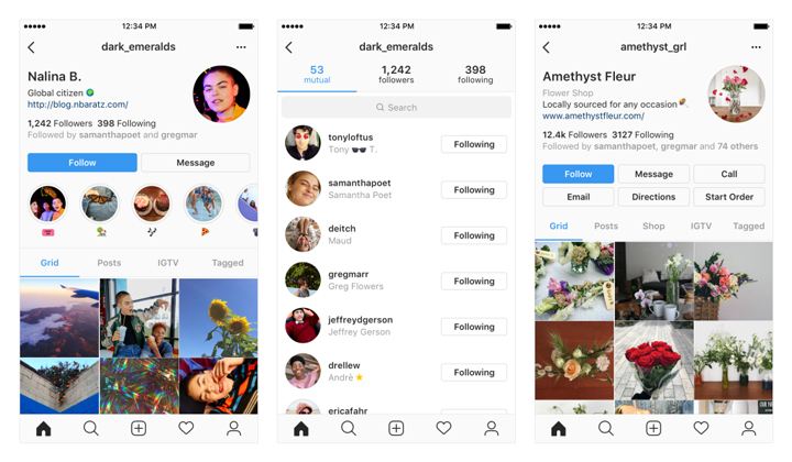 Instagram to roll out user profile interface update