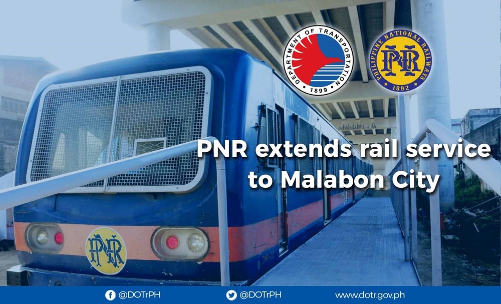 pnr malabon • PNR extends rail service to Malabon City