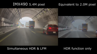 Sony releases IMX490 5.4MP image sensor for dashcams