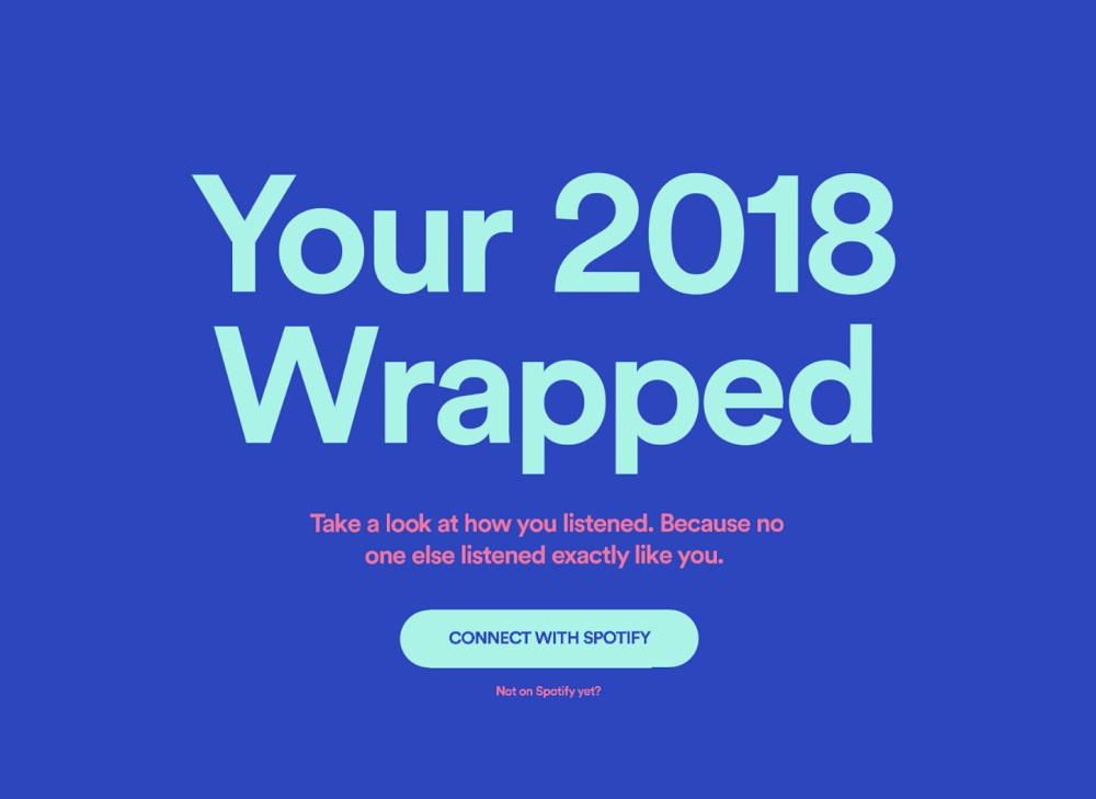 Spotify Wrapped 2018 now available