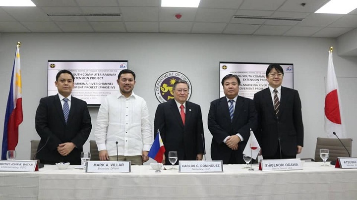 dof x jica 1 • Philippines, JICA sign loan agreement for railway project