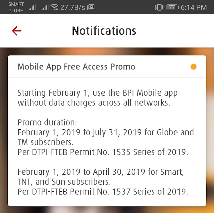 Bpi Promo Yugatech • Bpi Launches Mobile App Free Access Promo