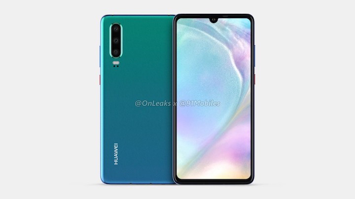 Huawei P30 Onleaks 5 • Huawei P30, P30 Pro: What We Know So Far