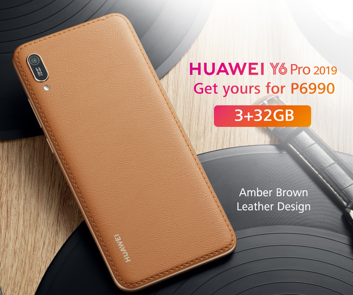 Huawei Y6 Pro 2019 Amber Brown • Huawei Y6 Pro 2019 Amber Brown Leather Now In The Philippines, Priced