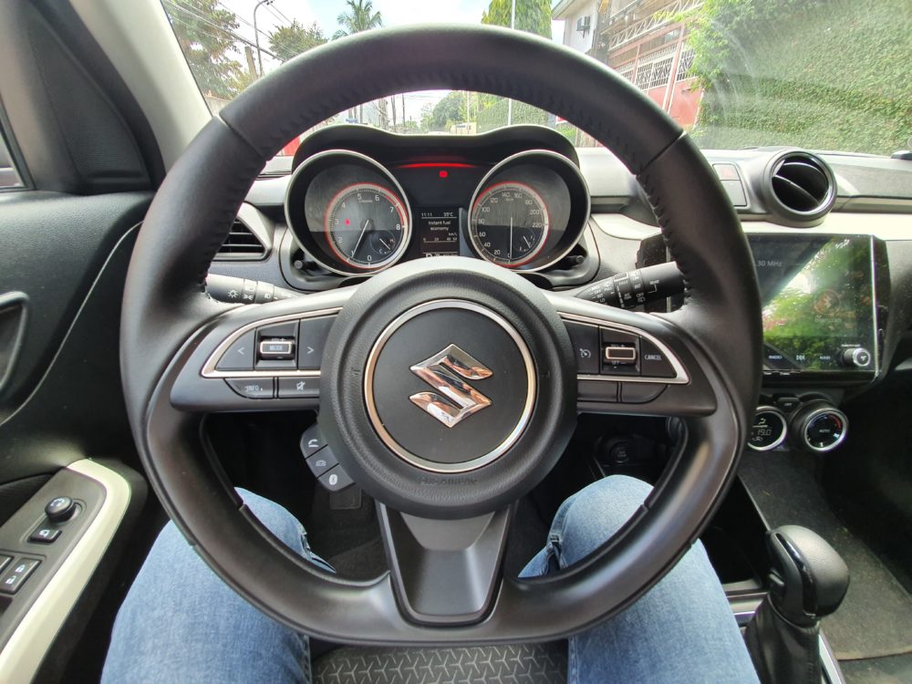 steering wheel • 2019 Suzuki Swift: Worth it?